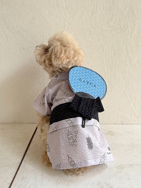 はちみつ浴衣 男の子（うちわ付）
