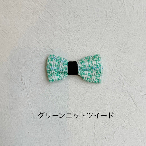 リボンヘアクリップ