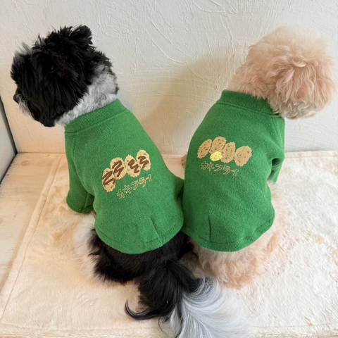 ゆるイラスウェット-カキフライ