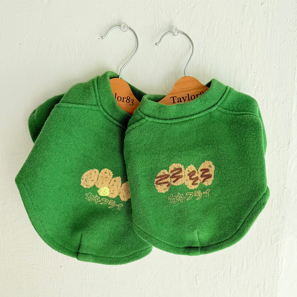 ゆるイラスウェット-カキフライ