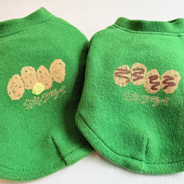 ゆるイラスウェット-カキフライ