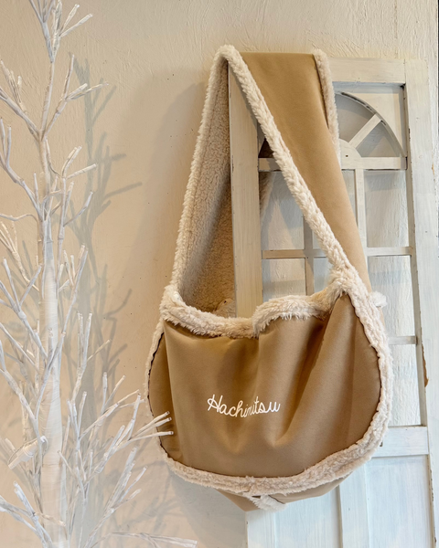 リバーシブルムートンボアスリング