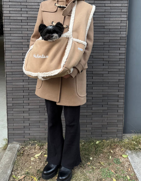 リバーシブルムートンボアスリング