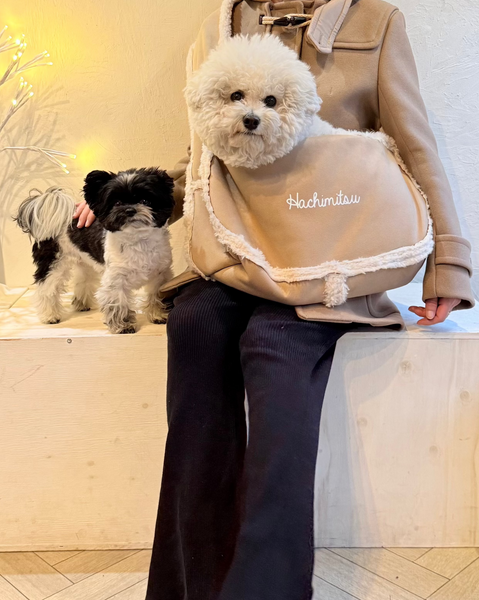 リバーシブルムートンボアスリング