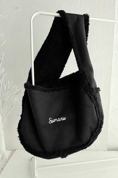 リバーシブルムートンボアスリング