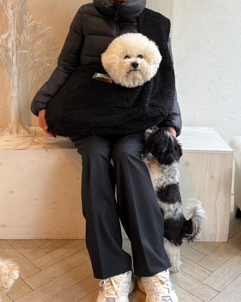 リバーシブルムートンボアスリング