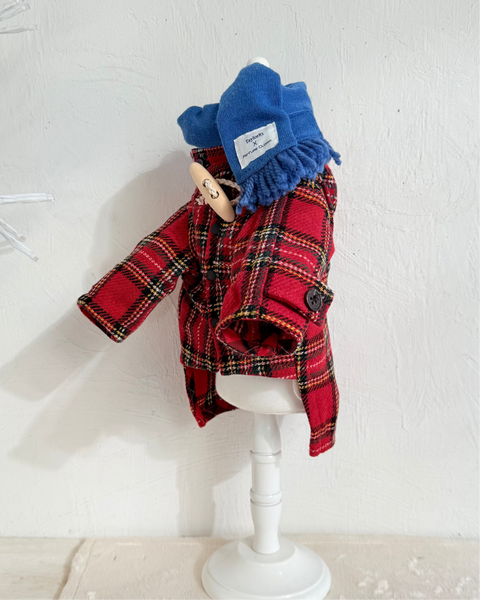 【感謝祭】ダッフルコート（タータンチェック）