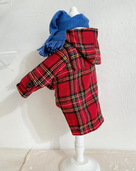 【感謝祭】ダッフルコート（タータンチェック）
