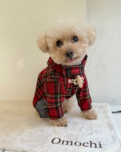 【感謝祭】ダッフルコート（タータンチェック）