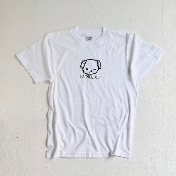 【Doglez-vous】 White T-shirt for owner