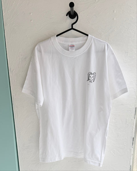 【Doglez-vous】 White T-shirt for owner
