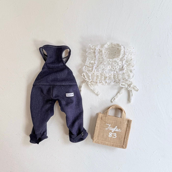 フリルスクエアベスト (フラワー刺繍チュール)