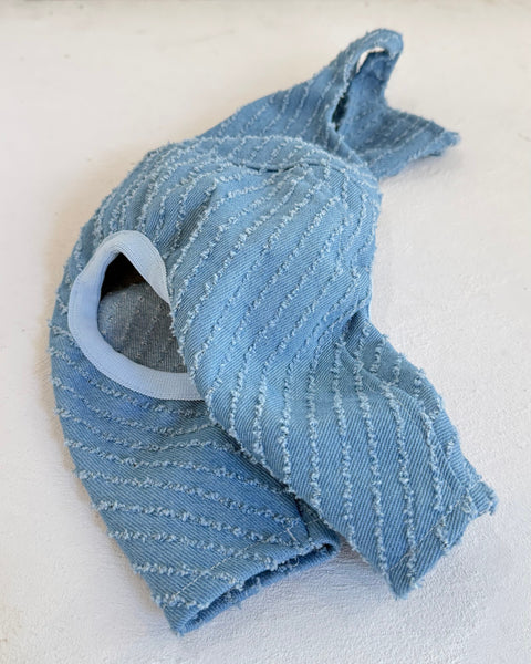 バレルサロペット (クラッシュフェザーデニム)