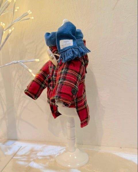 【感謝祭】ダッフルコート（タータンチェック）