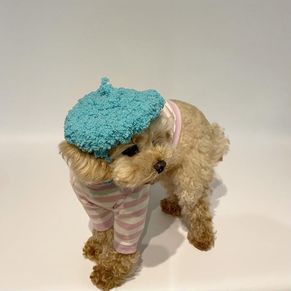 【感謝祭】ふわふわベレー帽