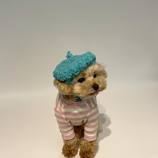 【感謝祭】ふわふわベレー帽