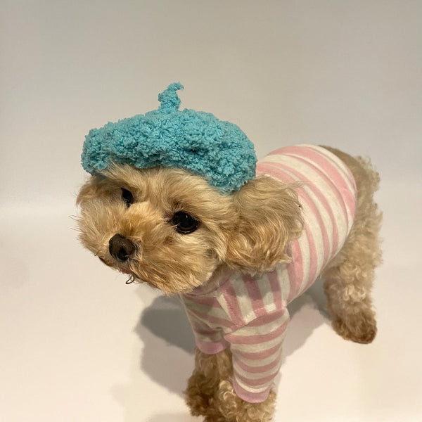 【感謝祭】ふわふわベレー帽